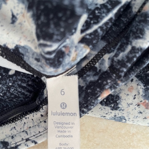 Lululemon Wunder Under Hi-Rise Tight Leggings Spring Bloom Multi 37633 - Picture 9 of 14